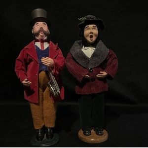 Vintage Caroling Figures